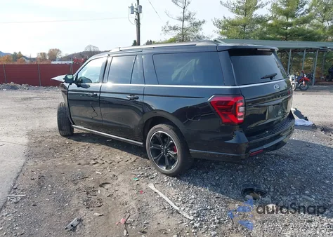 2023 Ford Expedition Limited Max z USA, uszkodzony, nr VIN 1FMJK2AG7PEA25007